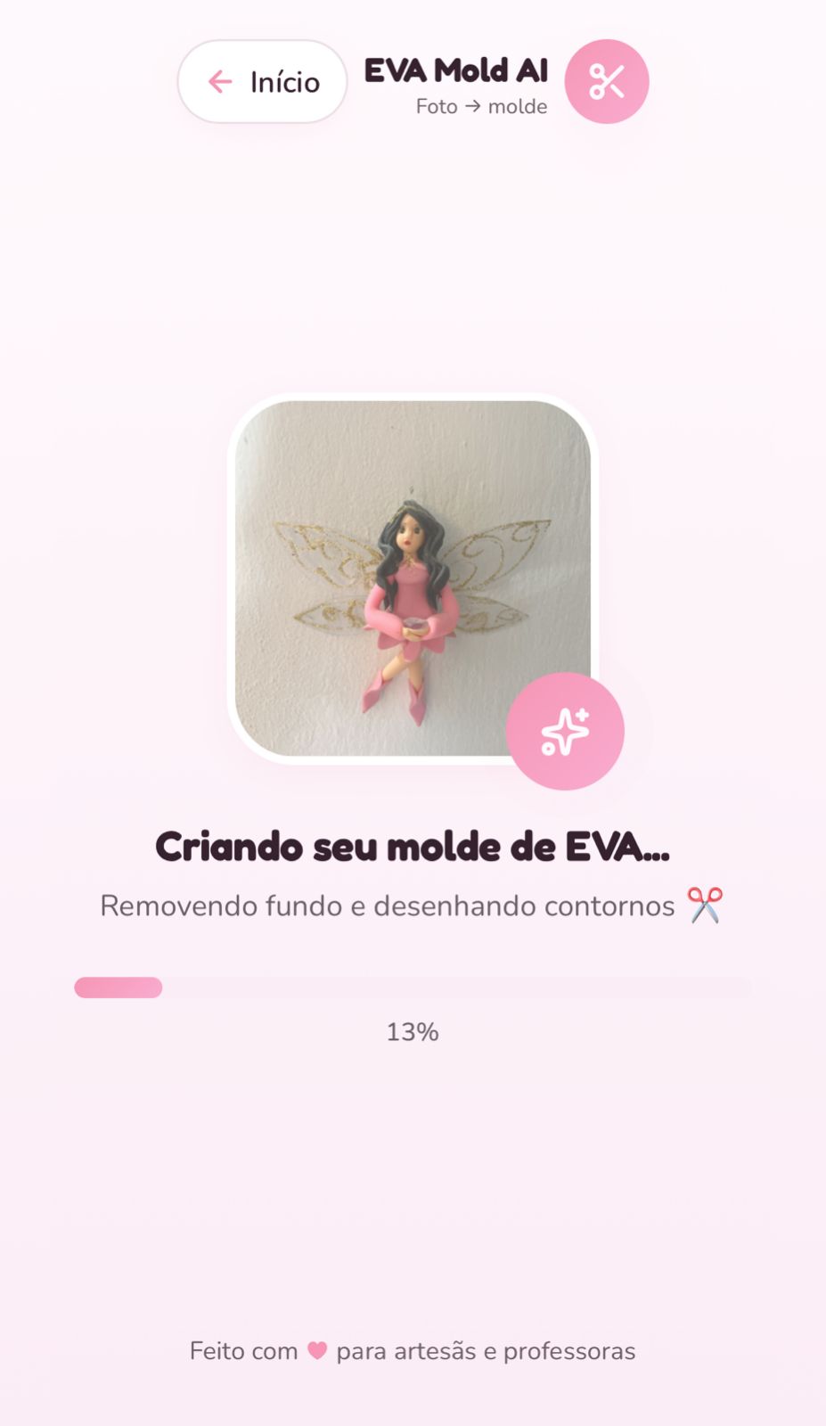 Foto enviada — Fada de biscuit